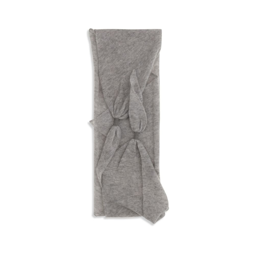 Gray Cashmere Foulard