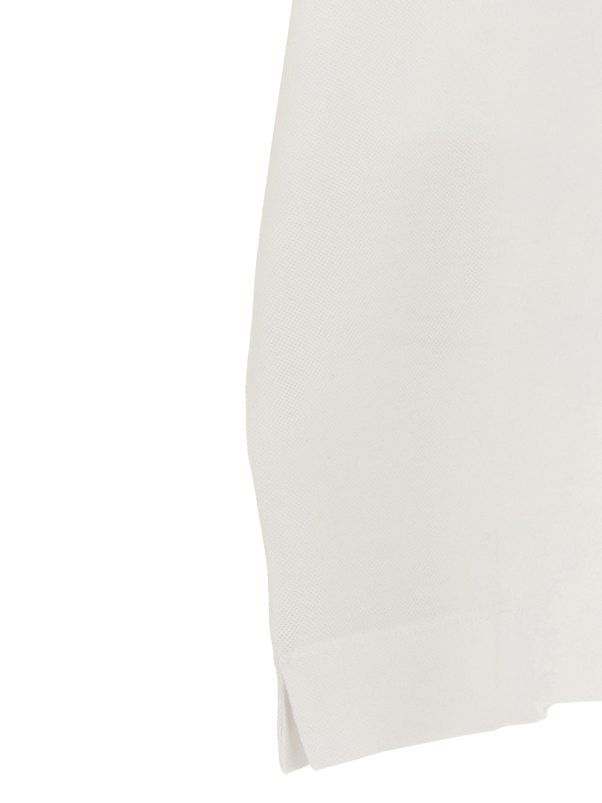 White Cotton Polo Shirt