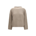 Beige Wool Oves Aries Turtleneck