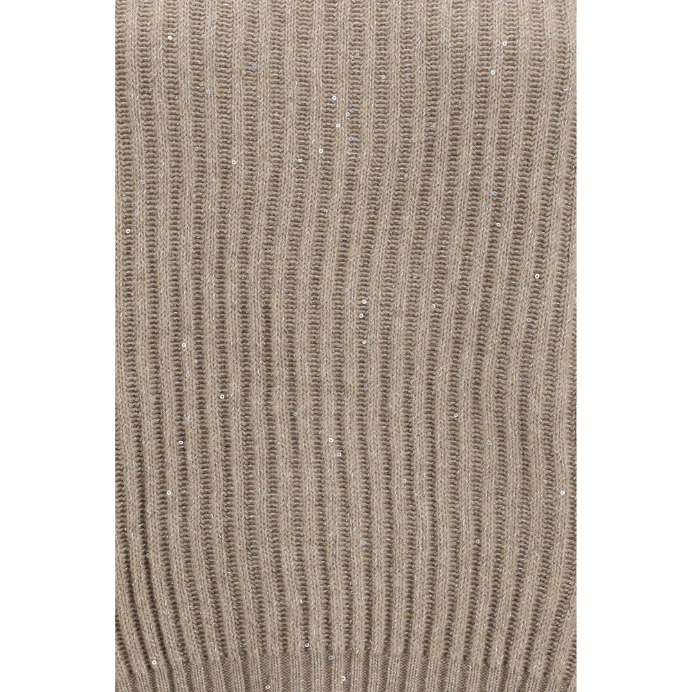 Beige Wool Oves Aries Turtleneck