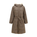 Brown Wool Oves Aries Coat