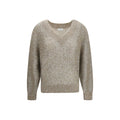 Beige Polyamide Sweatshirt