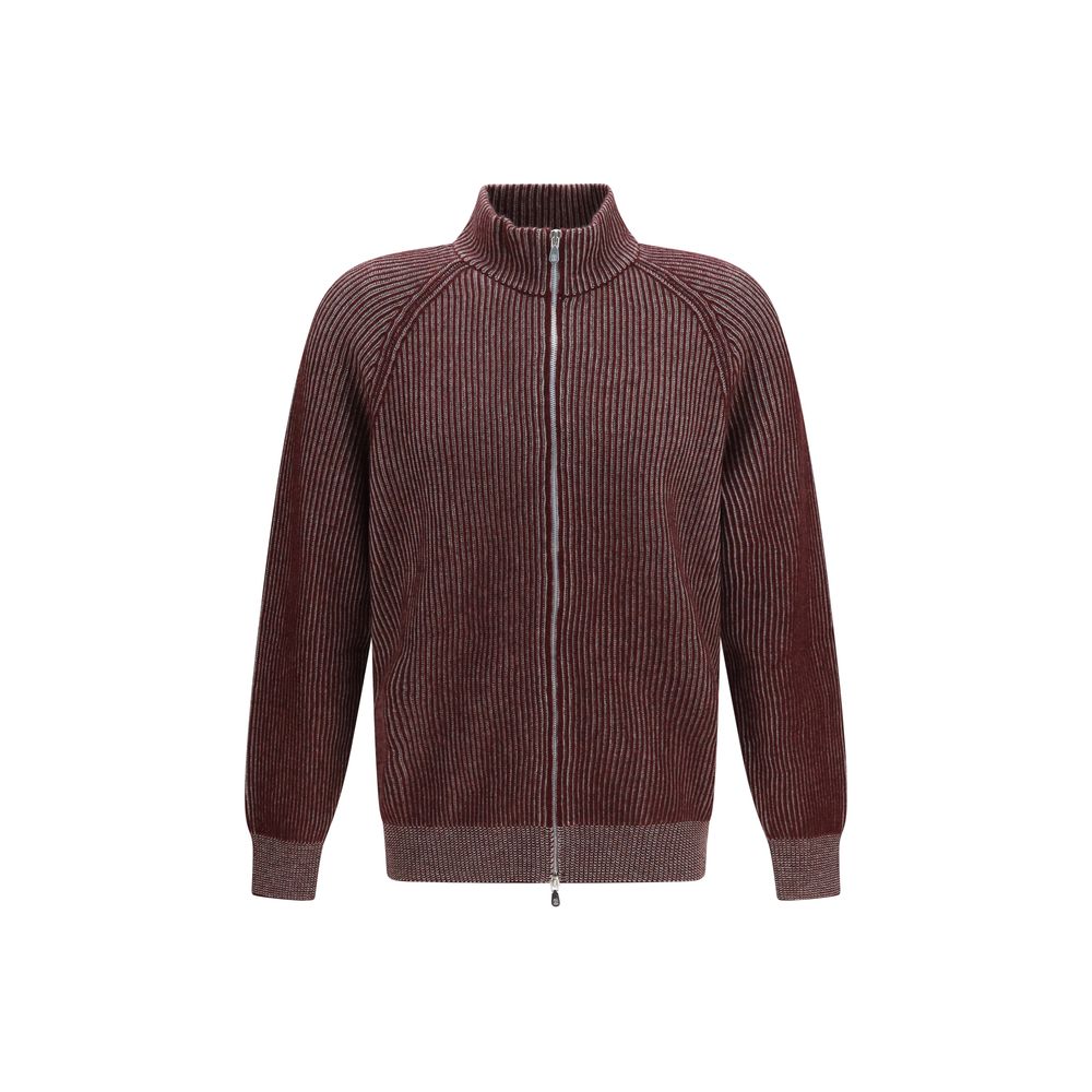 Bordeaux Cashmere Cardigan