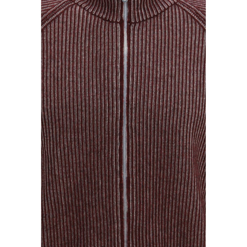 Bordeaux Cashmere Cardigan