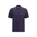 Purple Cotton Polo Shirt