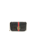 Black Calf Leather Bos Taurus Shoulder Bag