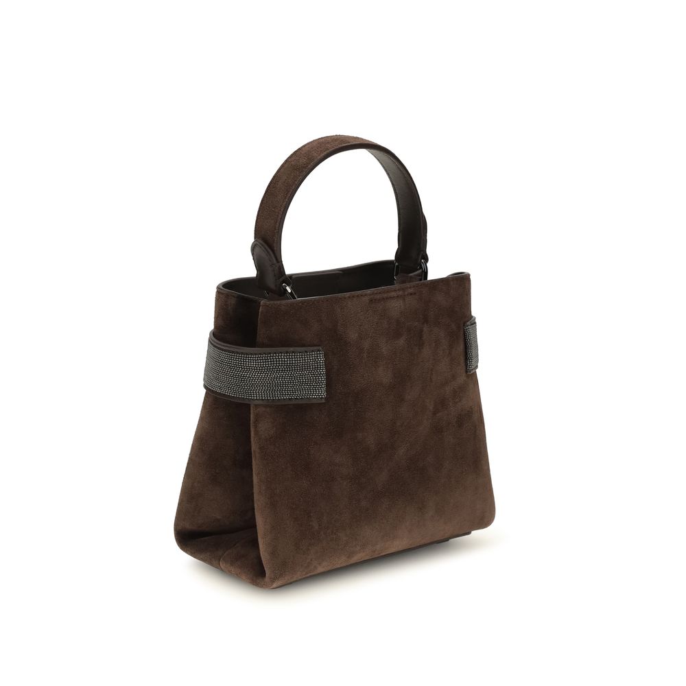 Brown Calf Leather Bos Taurus Shoulder Bag