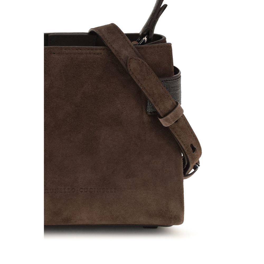 Brown Calf Leather Bos Taurus Shoulder Bag