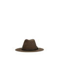 Brown Eco Fabric Fedora