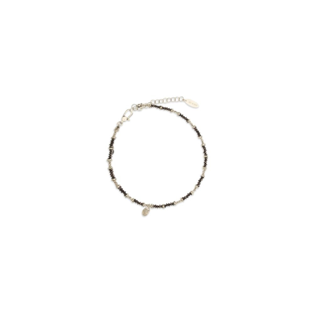 Brown Silver Bracelet