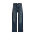 Blue Cotton Jeans Denim
