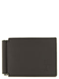 Brown Calfskin Money Clip