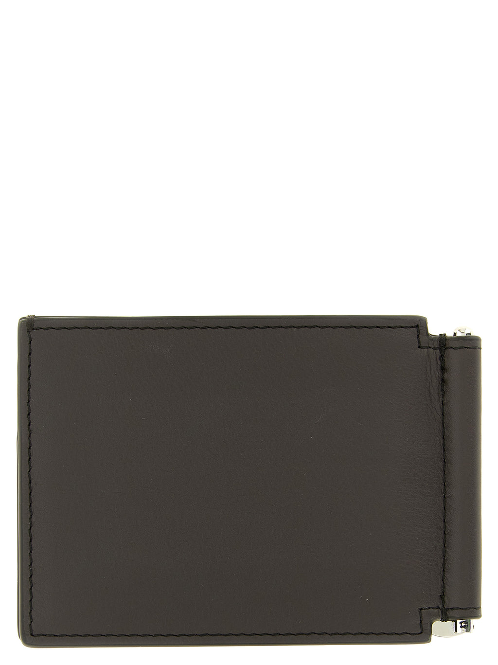 Brown Calfskin Money Clip