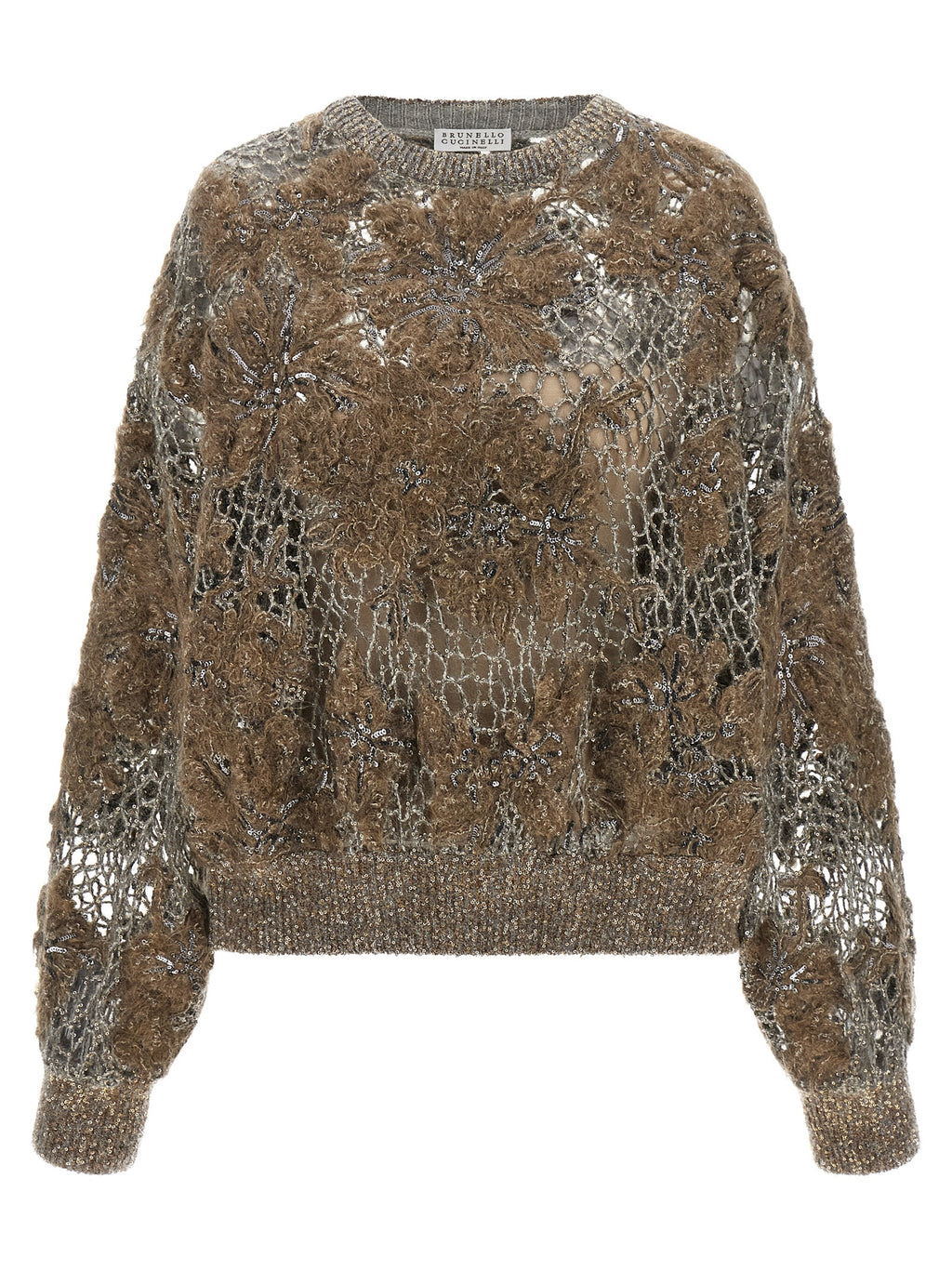 Beige Wool Cardigan