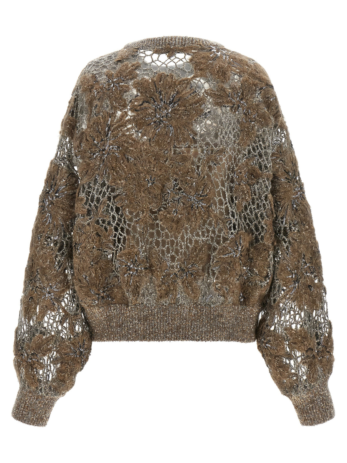 Beige Wool Cardigan