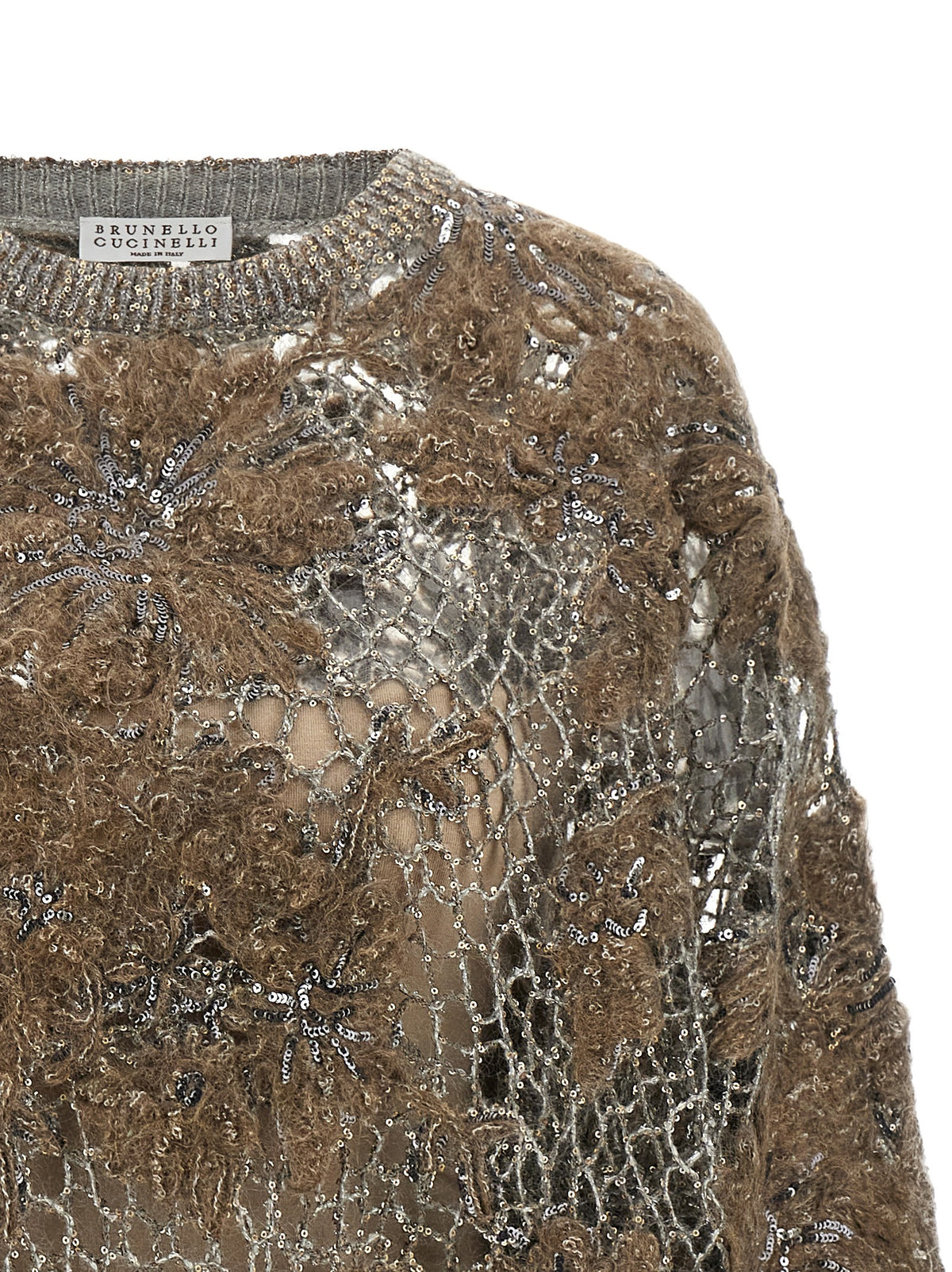 Beige Wool Cardigan
