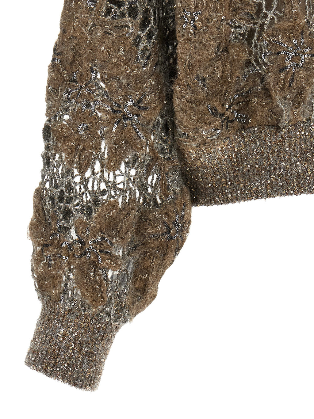 Beige Wool Cardigan
