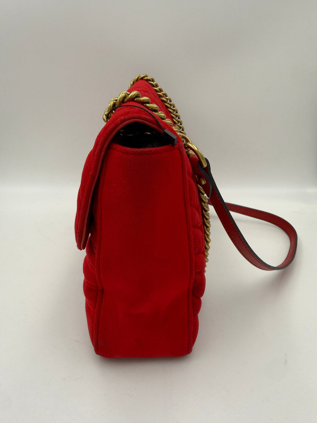 Bicolor Leather Handbag