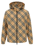 Beige Polyester Shell Jacket