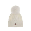 White Wool Oves Aries Beanie