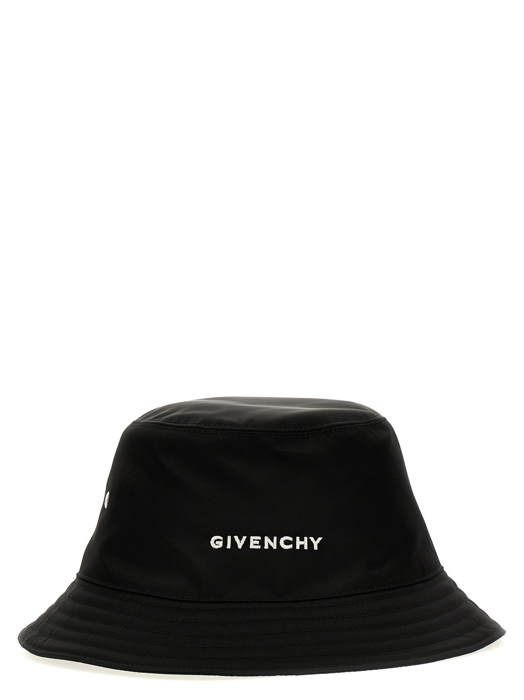 Black Polyamide Bucket Hat