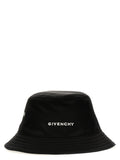 Black Polyamide Bucket Hat