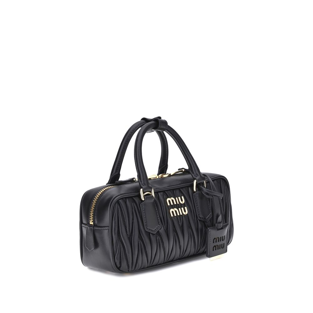 Black Calf Leather Bos Taurus Handbag