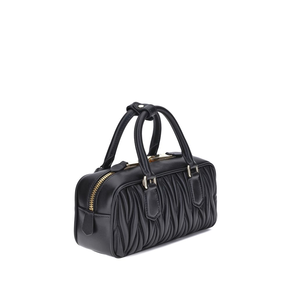 Black Calf Leather Bos Taurus Handbag