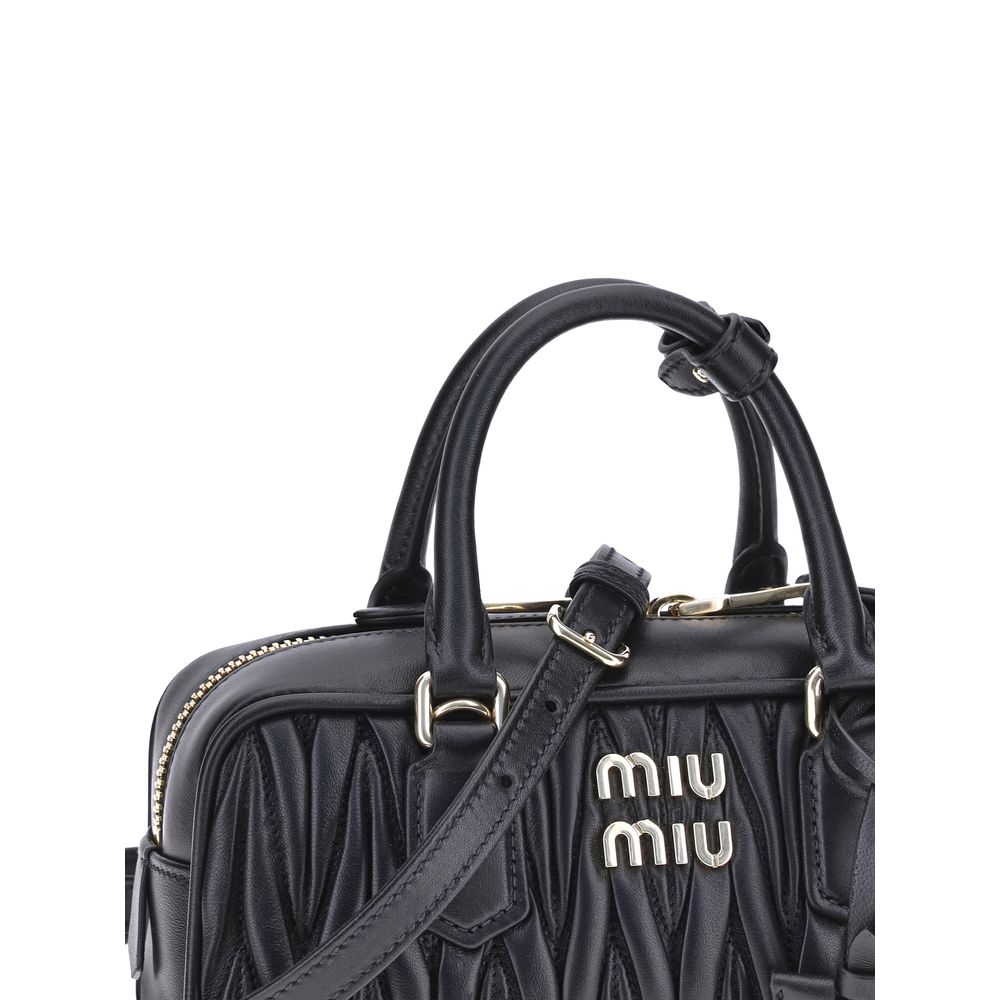 Black Calf Leather Bos Taurus Handbag