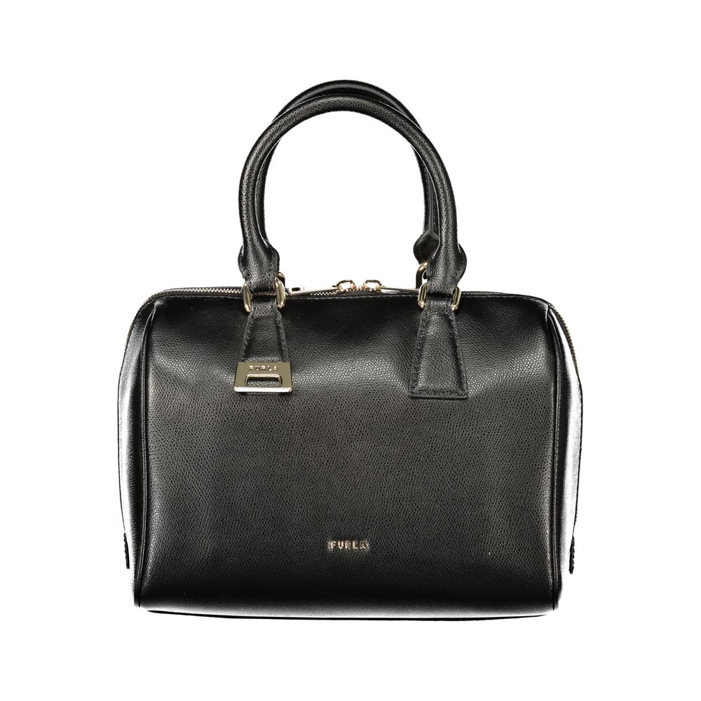 Black Leather Women Bag