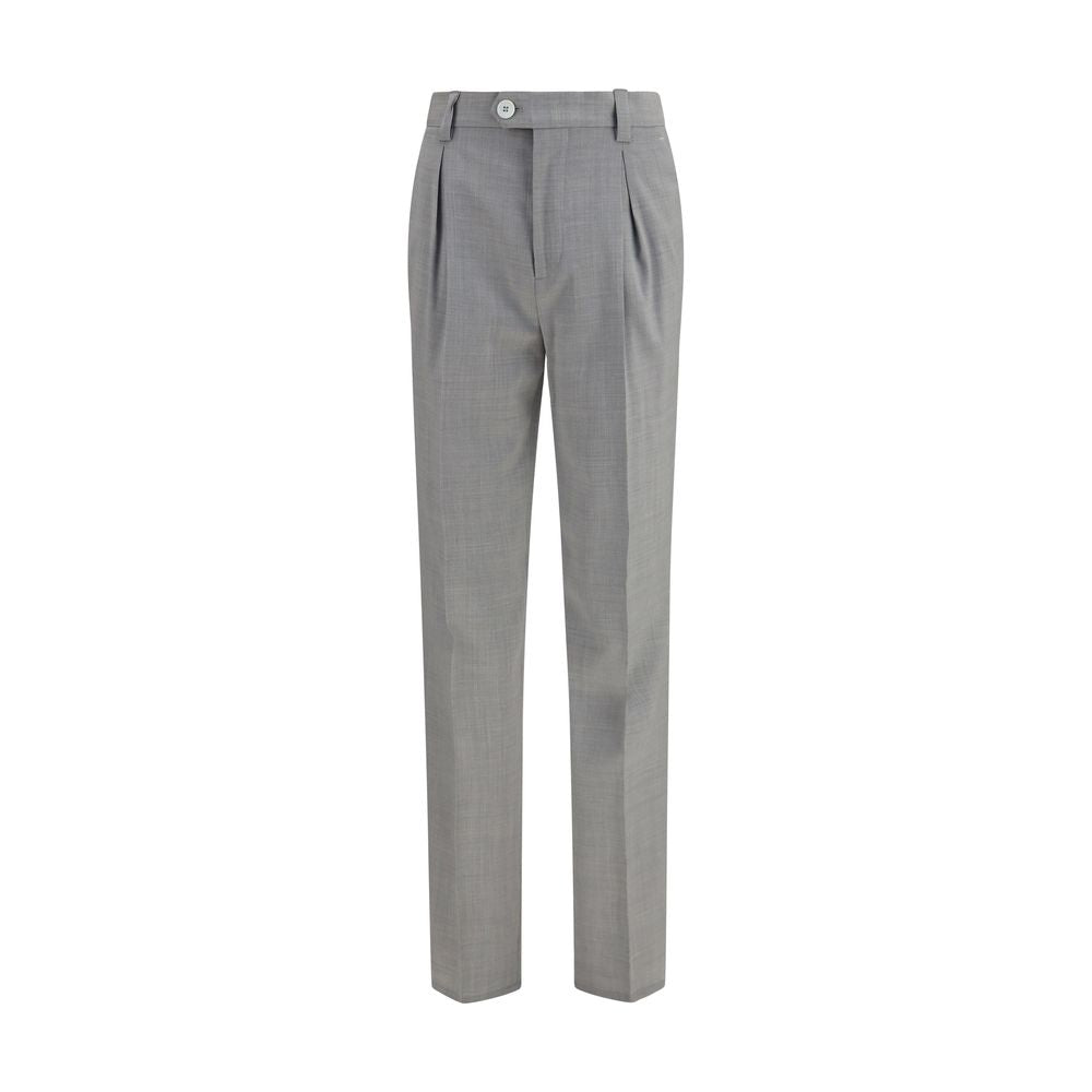 Gray Wool Oves Aries Dress Pants