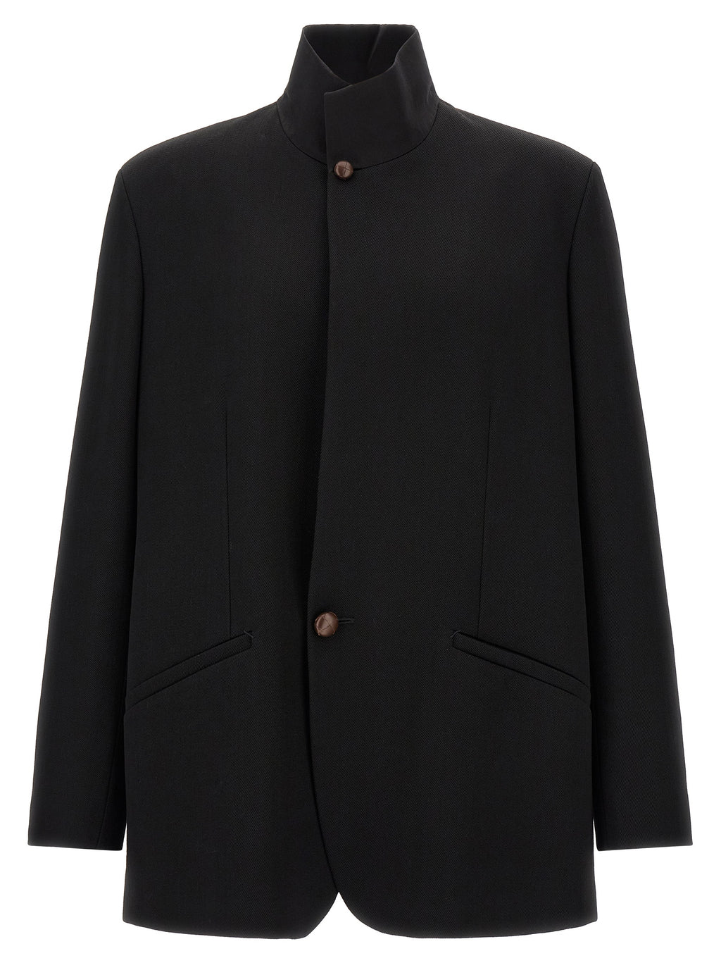 Black Wool Blazer