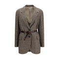 Beige Mohair Blazer