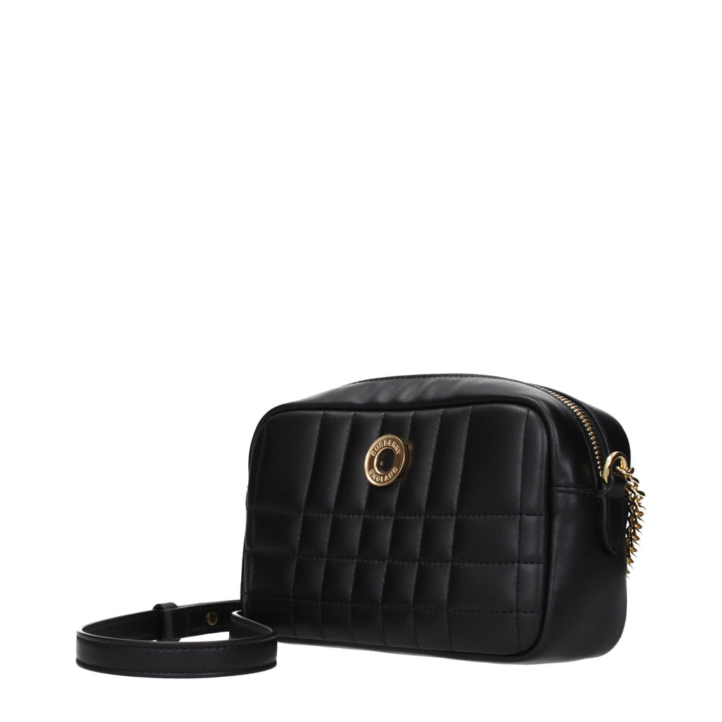 Black Leather Crossbody Bag