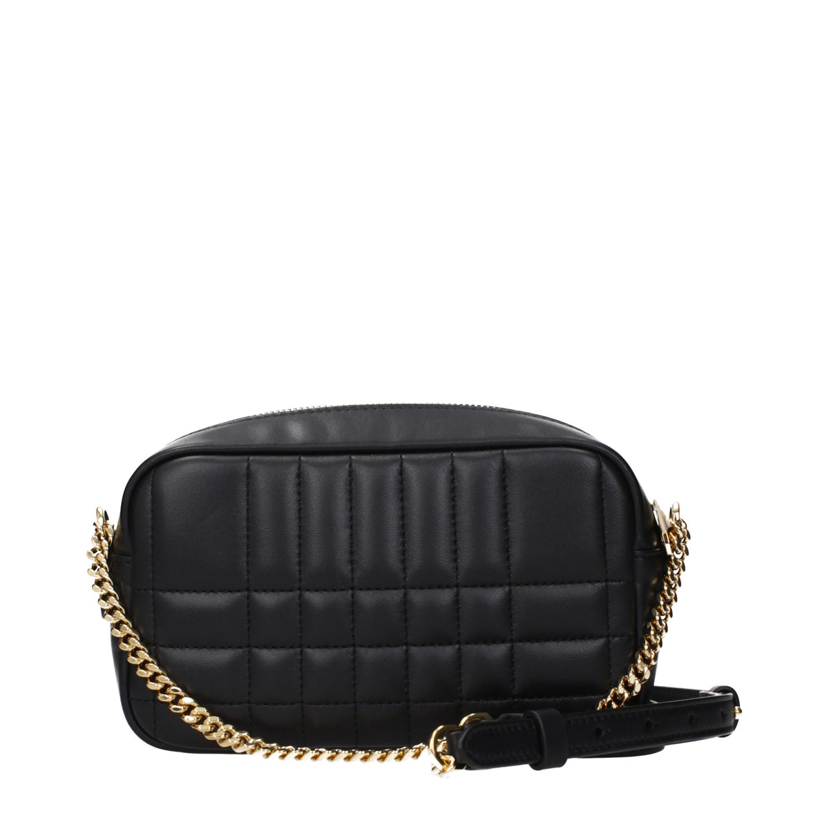 Black Leather Crossbody Bag