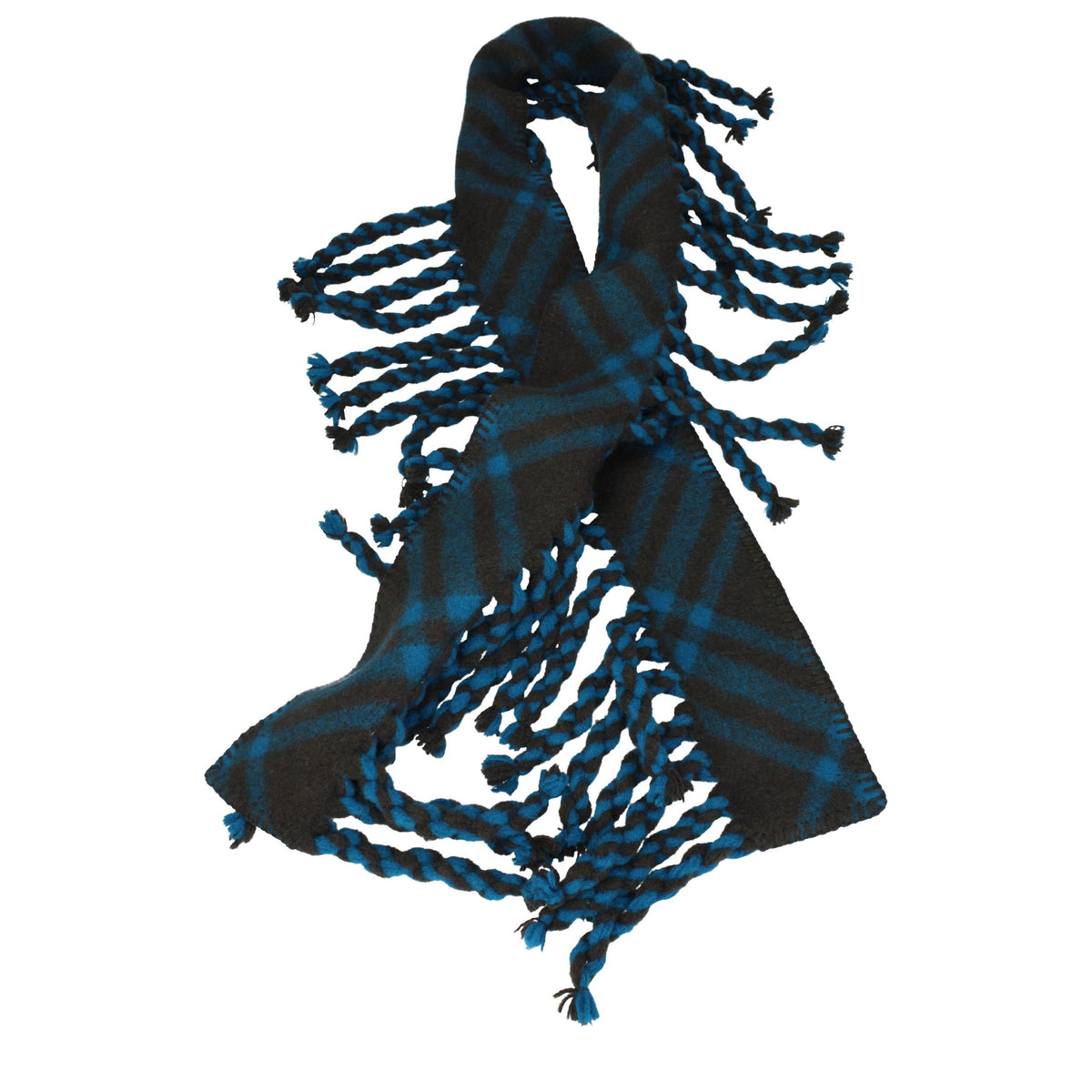 Blue Wool Foulard