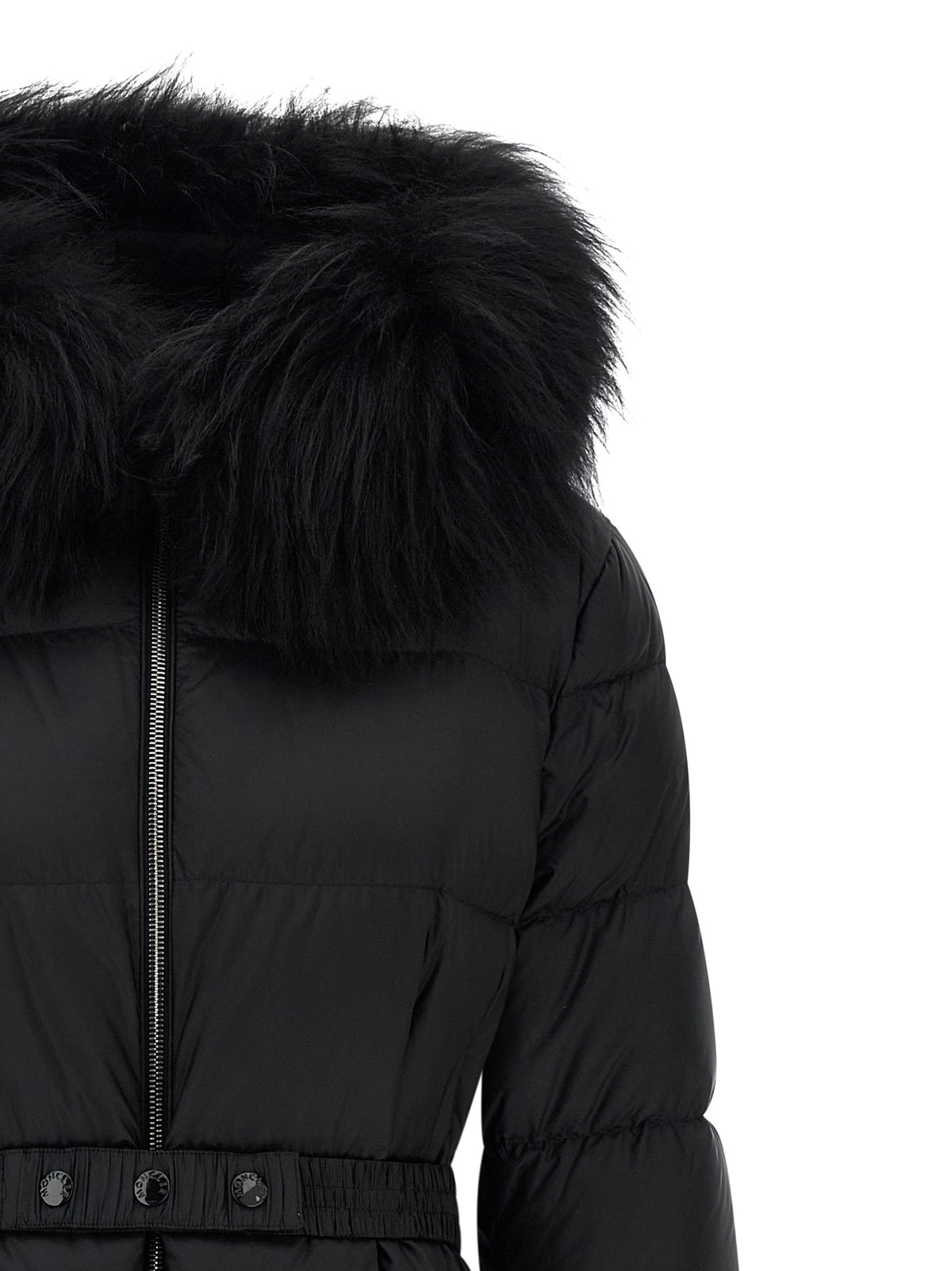 Black Polyamide Coat