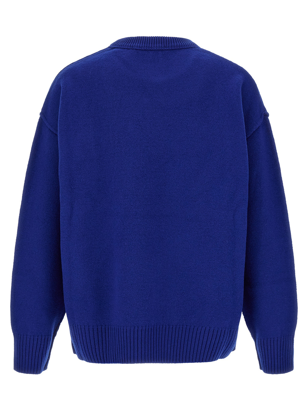 Blue Wool Cardigan