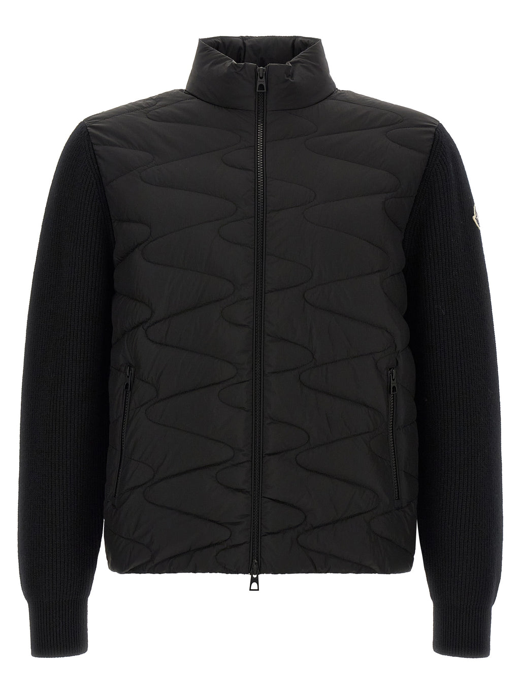 Black Polyamide Cardigan