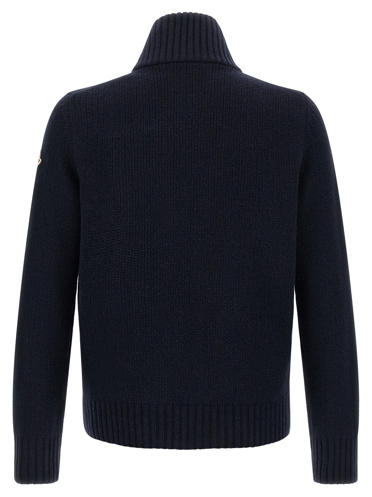 Blue Virgin Wool Cardigan
