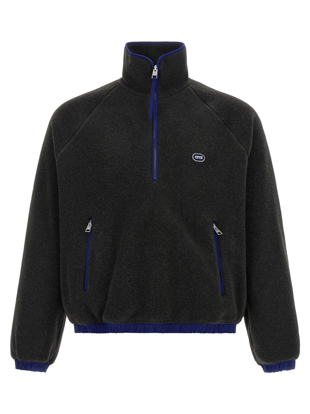 Gray Polyester Sweatshirt