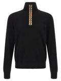 Black Wool Cardigan