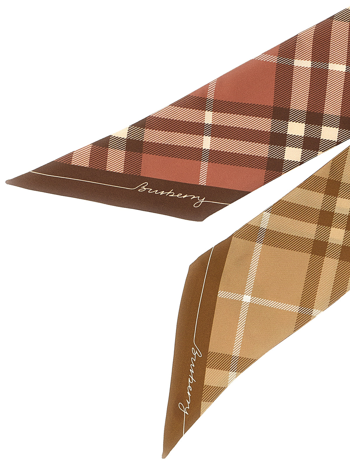 Multicolor Satin Foulard