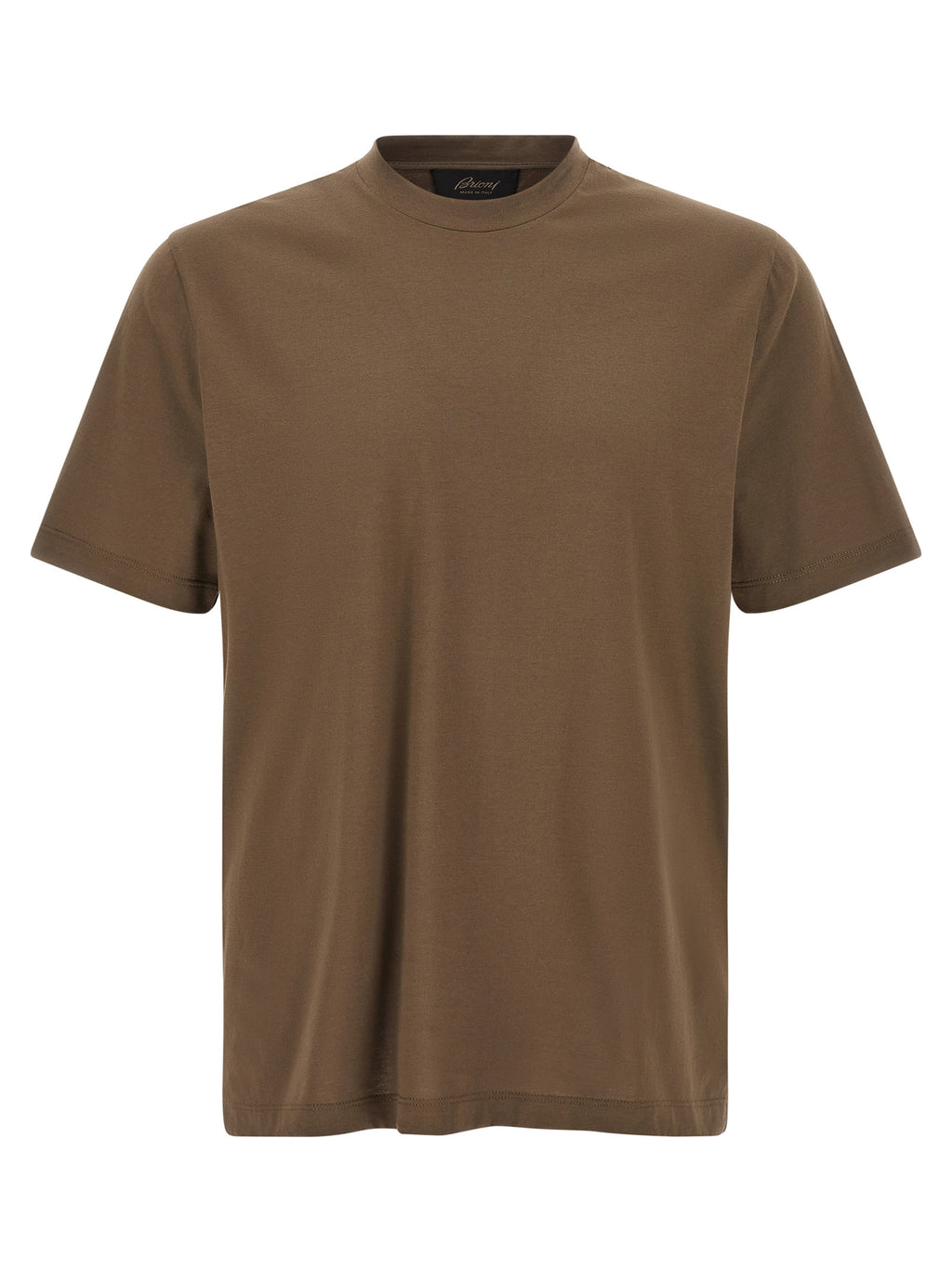Brown Cotton T-Shirt