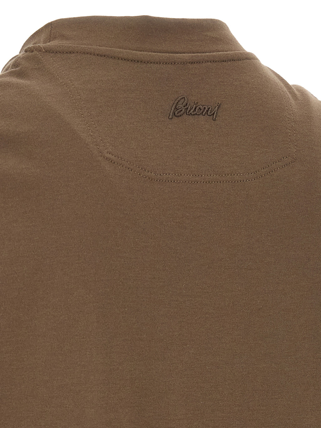 Brown Cotton T-Shirt