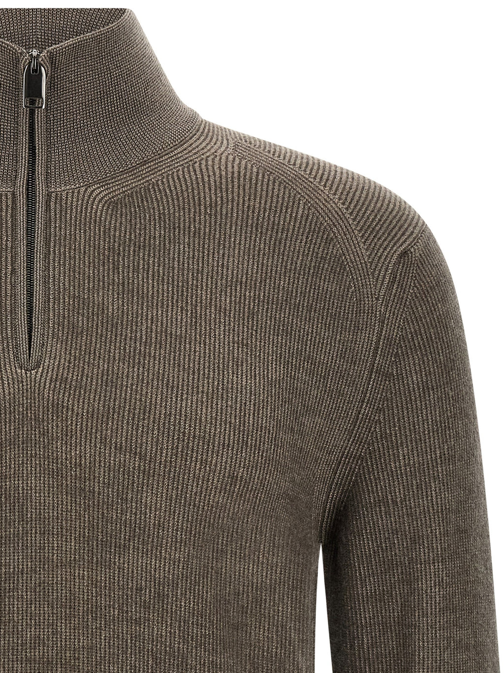 Brown Cashmere Cardigan