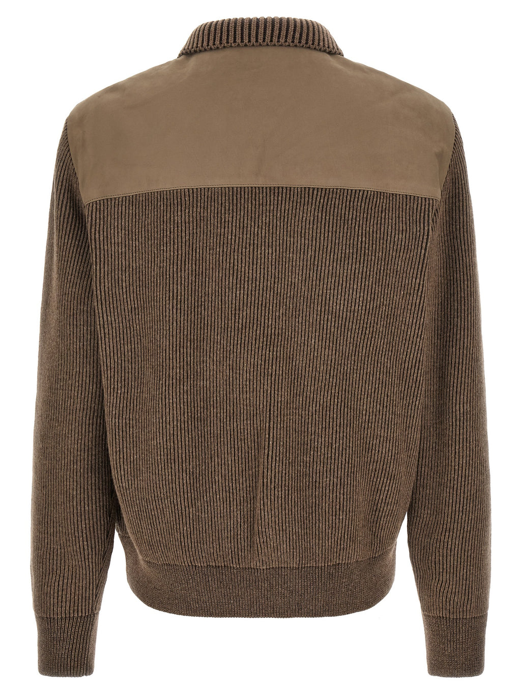 Brown Calfskin Leather Jacket