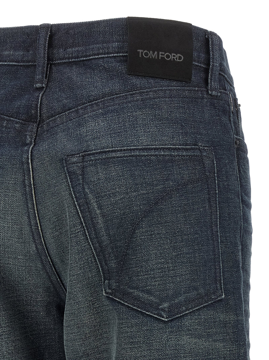 Blue Cotton Jeans Denim