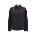 Black Cotton Dress Shirt