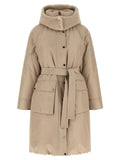 Beige Cotton Coat